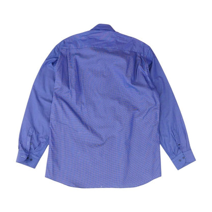 Blue Check Long Sleeve Button Down