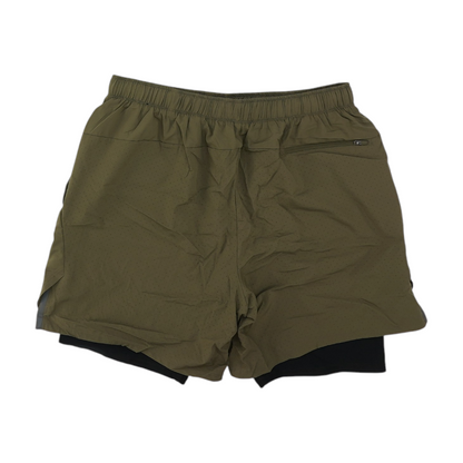 Green Active Shorts