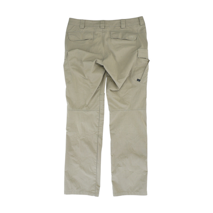 Beige Straight Pants