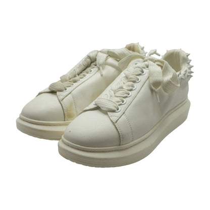White Lace Up Casual Shoes