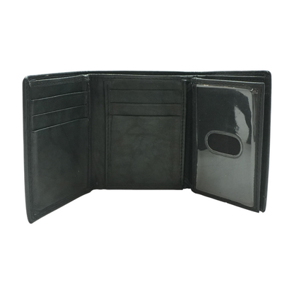 Black Trifold Wallet