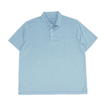 Gray Solid Short Sleeve Polo