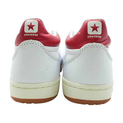 White Mid-Top Athletic Shoes