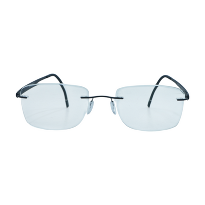 Black 5555 70 9040 Square Prescription Eyewear