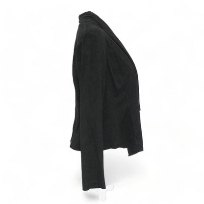 Black Solid Cardigan Sweater