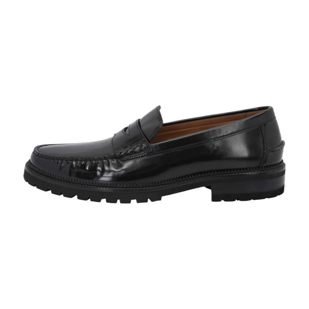 Black Slip-On Dress Shoes