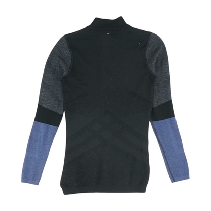 Black 1/4 Zip Sweater