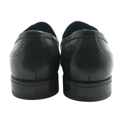 Black Slip-On Dress Shoes
