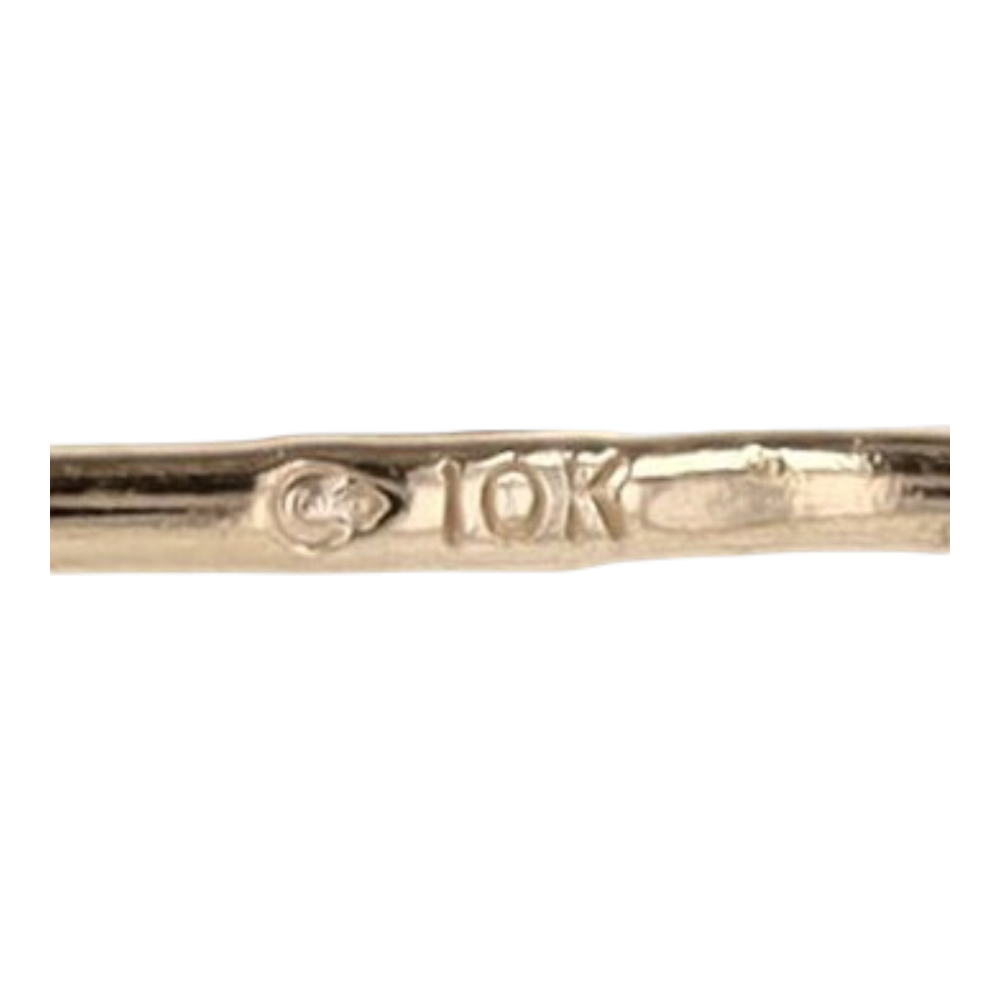 10K Yellow Gold Hoop Earrings – Image 3