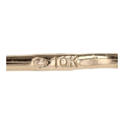10K Yellow Gold Hoop Earrings – Image 3