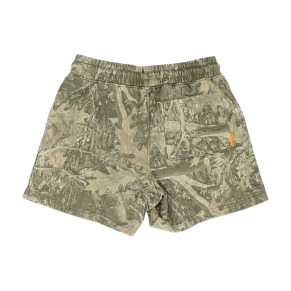 Green Camo Active Shorts