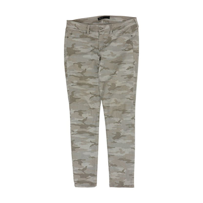 Gray Camo Skinny Leg Jeans