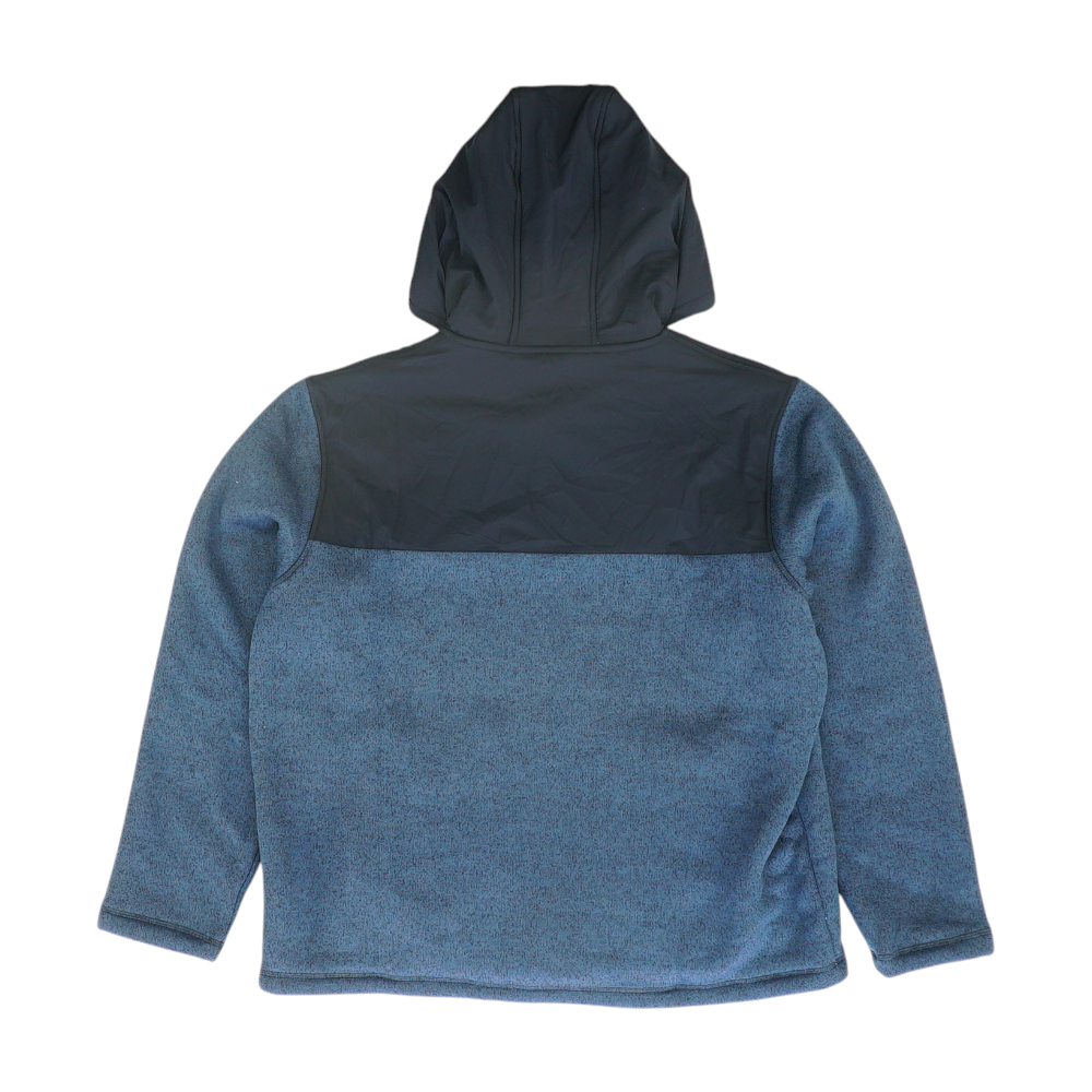 Blue Color Block Jacket
