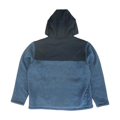 Blue Color Block Jacket