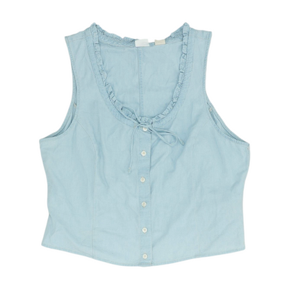 Blue Button Down