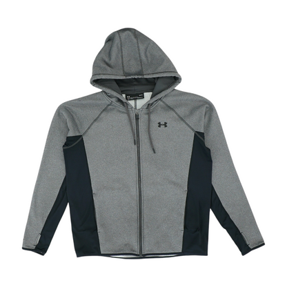 Gray Color Block Jacket