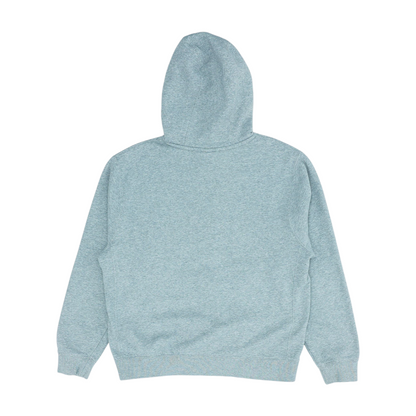 Gray Solid Hoodie Pullover