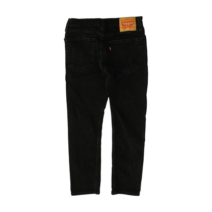 502 Black Tapered Jeans