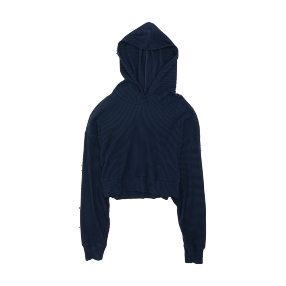 Navy Solid Hoodie Pullover