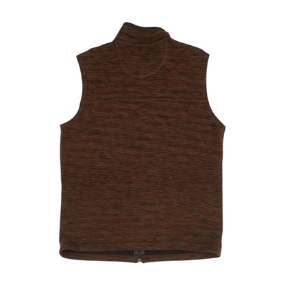 Brown Solid Vest