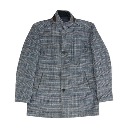 Blue Plaid Coat