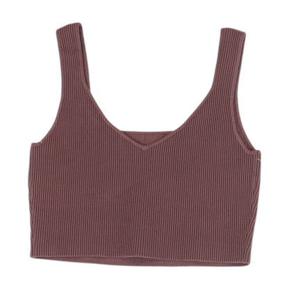 Mauve Cropped Blouse