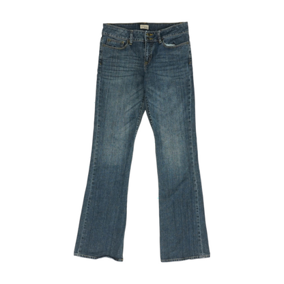 Blue Bootcut Jeans