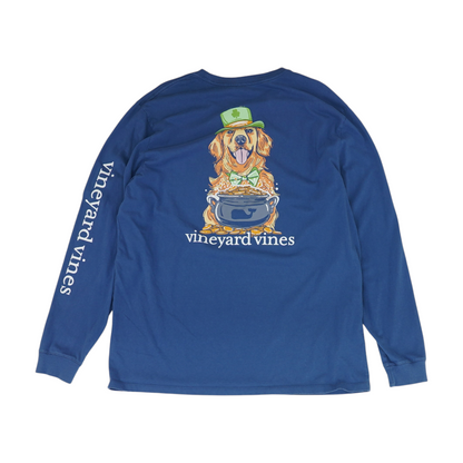 Blue Solid T-Shirt