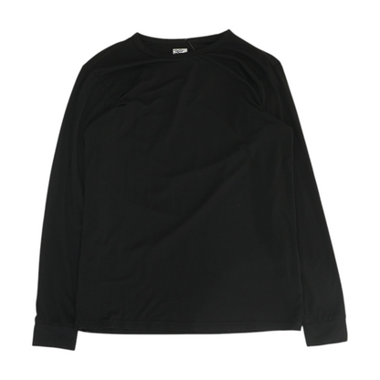 Black Solid Active T-Shirt