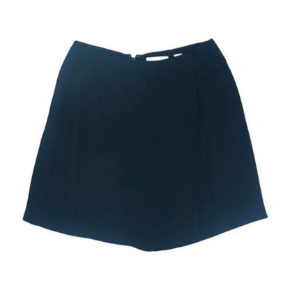 Black Solid Chino Shorts