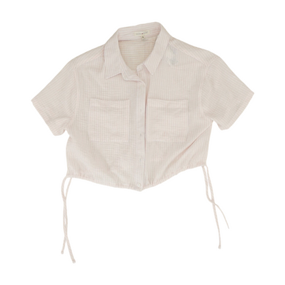Pink Striped Button Down