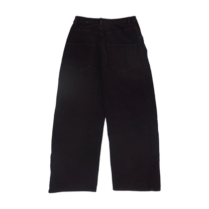 Purple Straight Pants