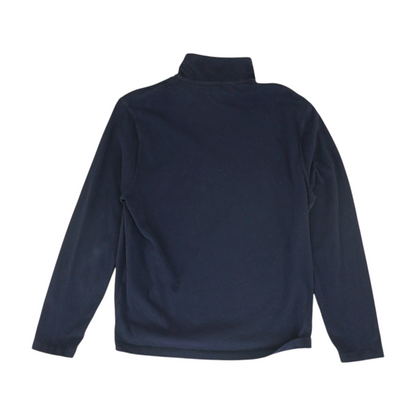 Navy Solid 1/4 Zip Pullover