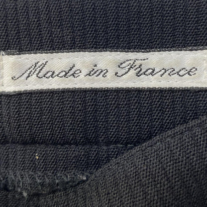 Vintage Wool-Blend Black Pants