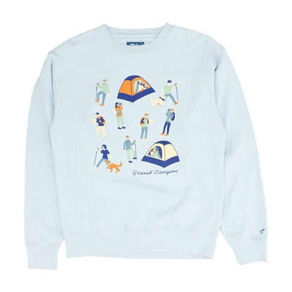 Blue Sweatshirt Pullover