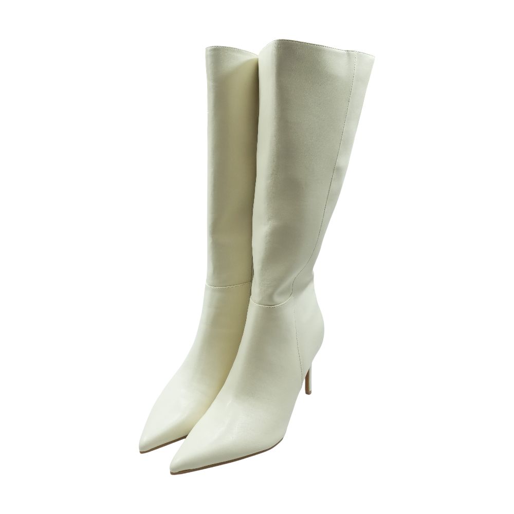 Ivory Knee High Boots – Unclaimed Baggage