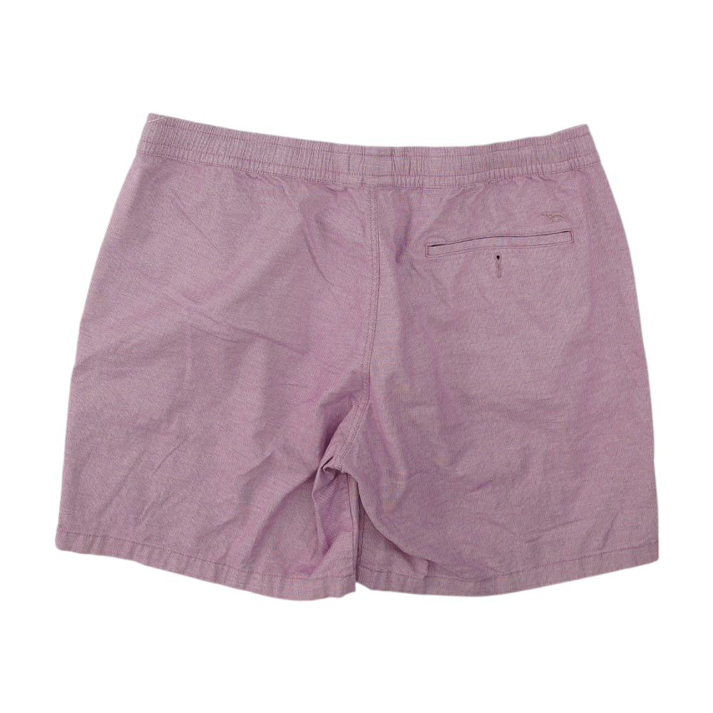 Pink Geometric Casual Shorts
