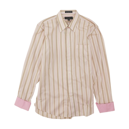 Multi Striped Long Sleeve Button Down