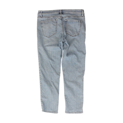 Blue Solid Jeans