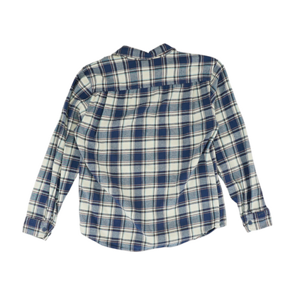 Multi Plaid Flannel Button Down
