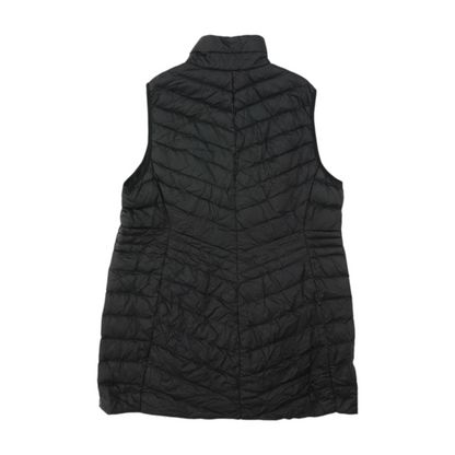 Black Tall Solid Vest