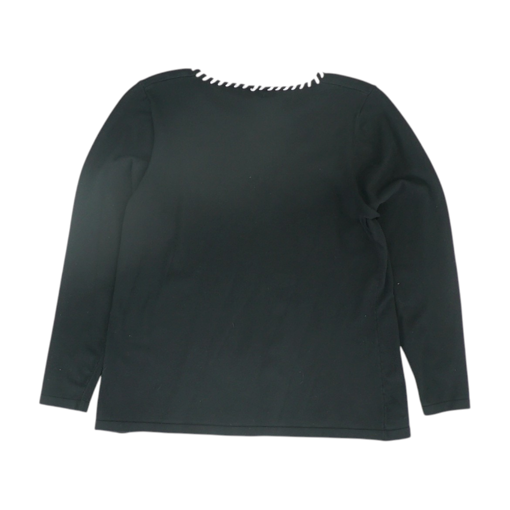 Black Pullover Sweater