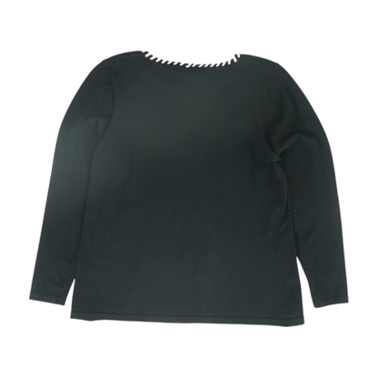Black Pullover Sweater
