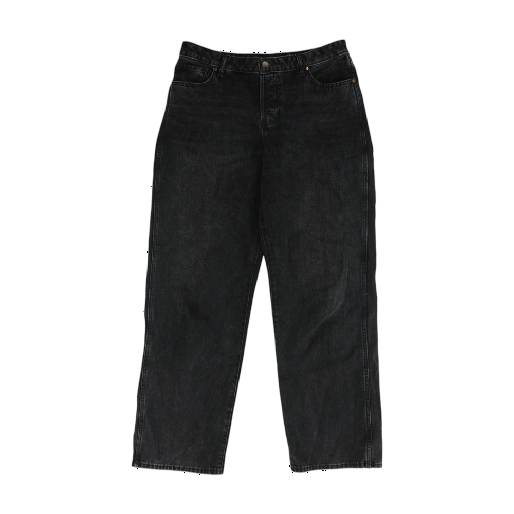 Black Straight Jeans