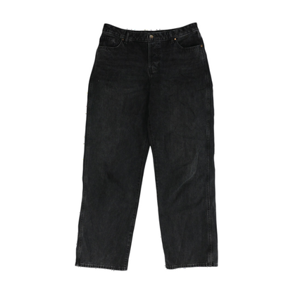 Black Straight Jeans