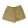Tan Solid Active Shorts