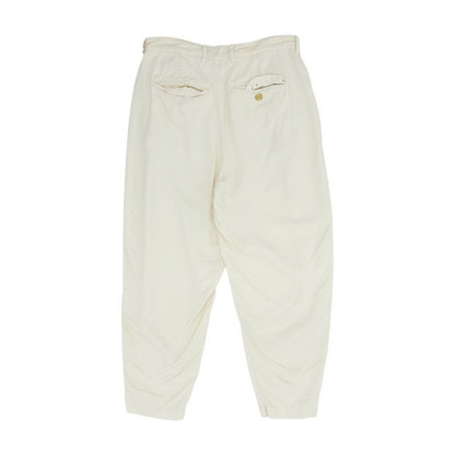 Beige Regular Pants