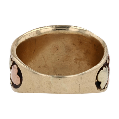 10K Two-Tone Gold Fashion Ring