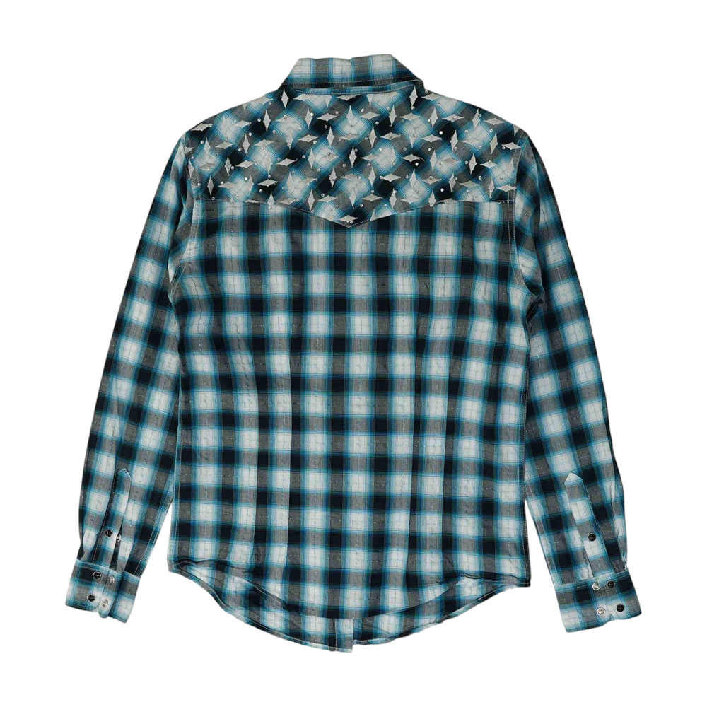 Blue Plaid Button Down