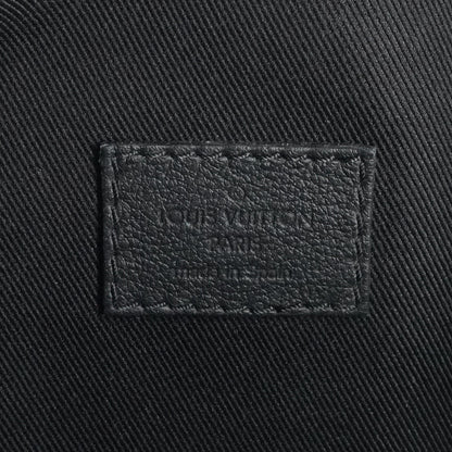 Black Rush Bumbag in Monogram Shadow Calfskin Leather